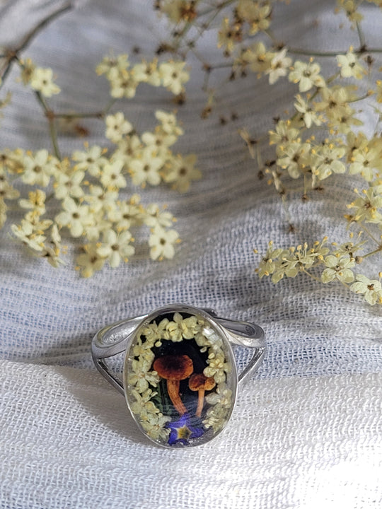 Enchanted Mushroom Forest Ring