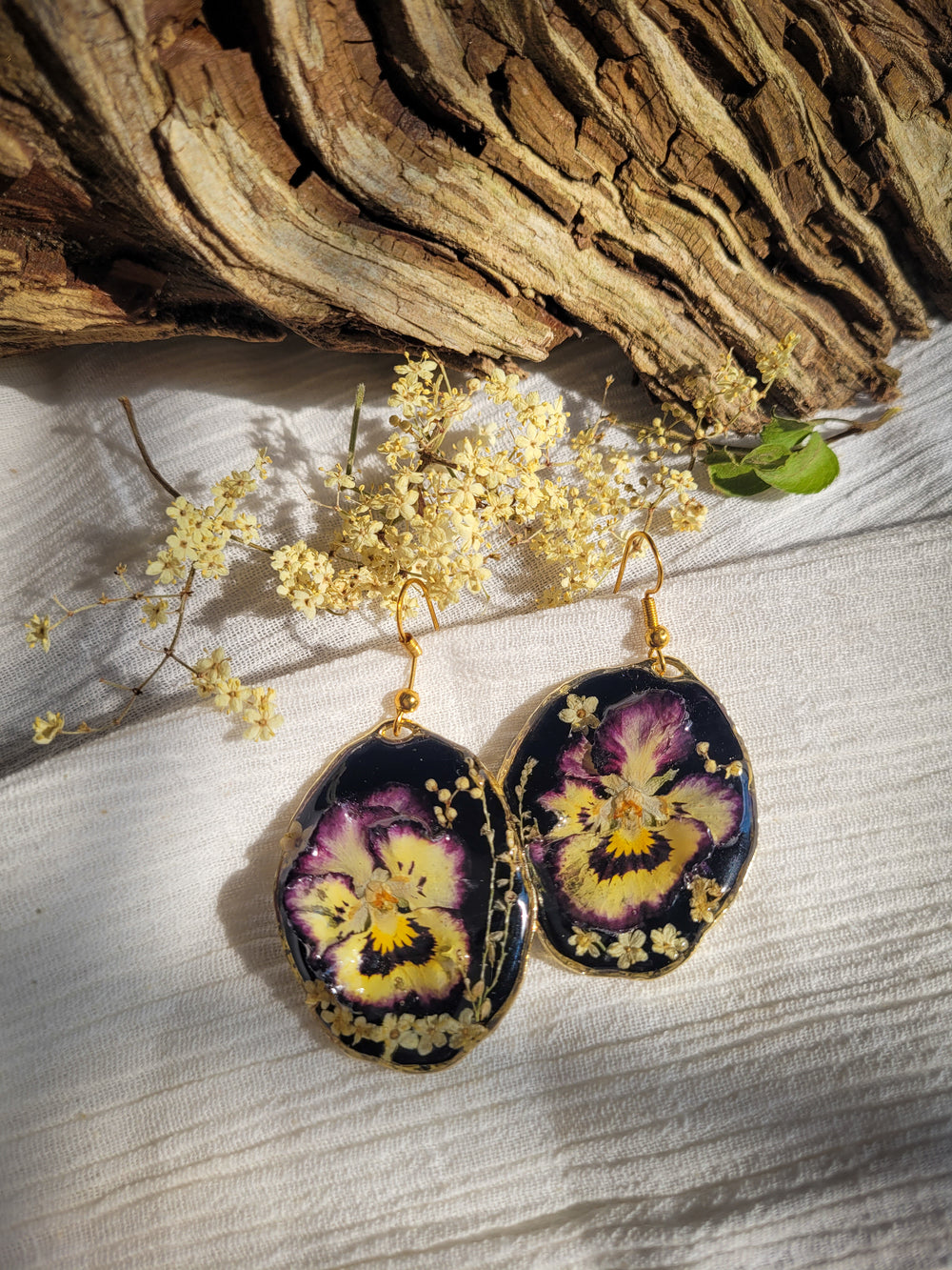 Pansy Delights Earrings