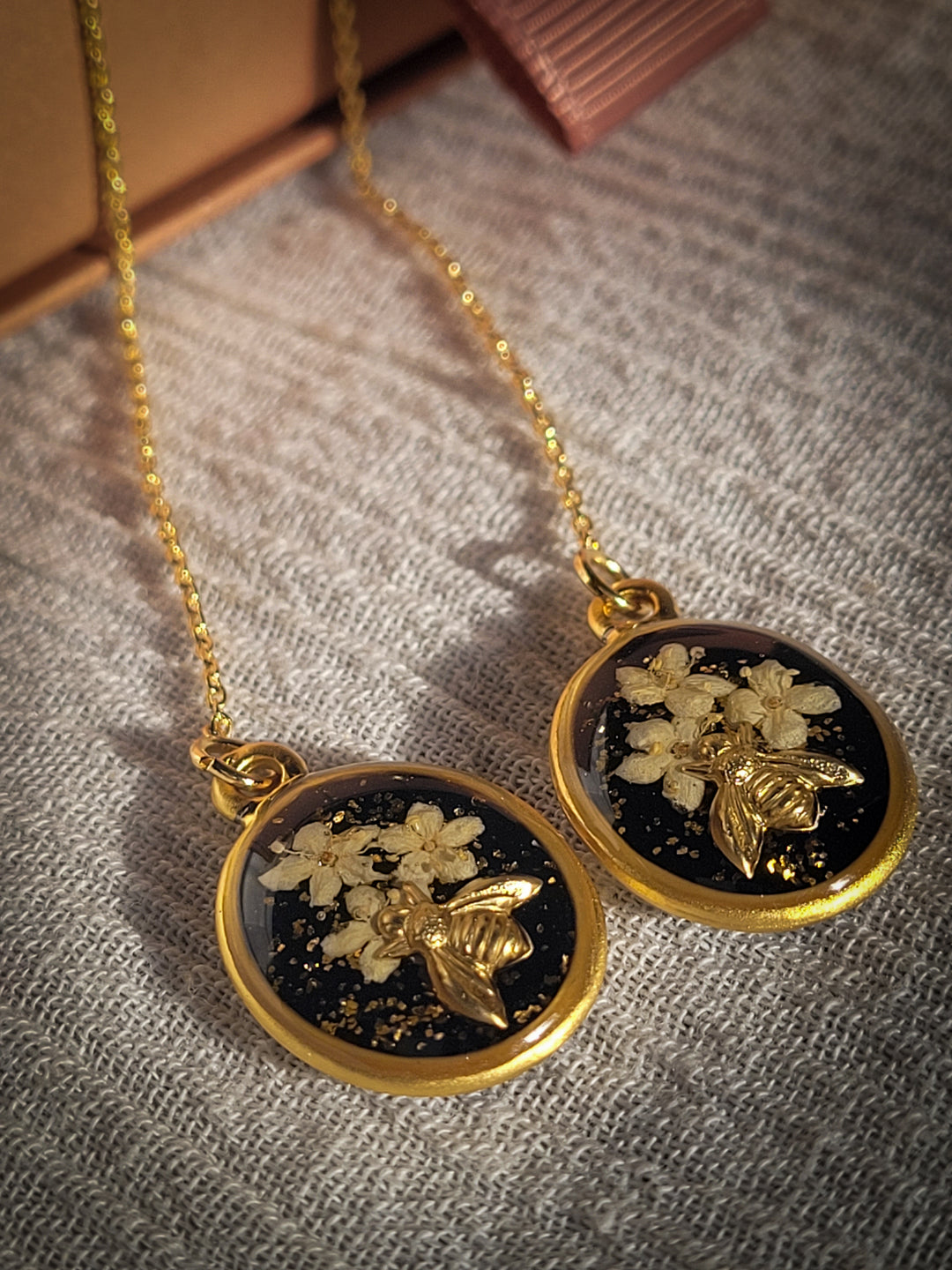 Cute Bee Threader Earrings
